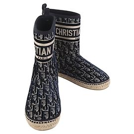 Dior Botines Shemoa Granville Oblique Deep Blue