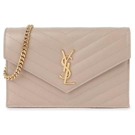Portafoglio a bustina con catena Cassandra - Saint Laurent