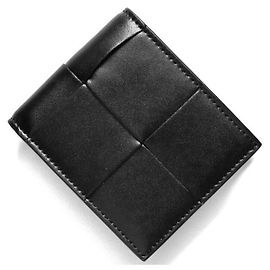 Bottega Veneta Carteira Bi-Fold Intrecciato