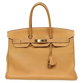 Hermès Borsa a tracolla quadrata Birkin beige