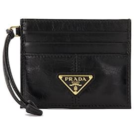 Tarjetero de piel Saffiano - Prada