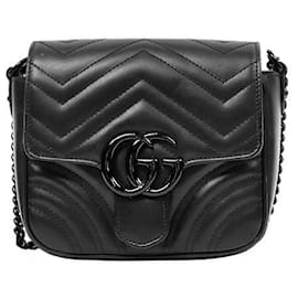 Gucci Borsa a Spalla Black Marmont