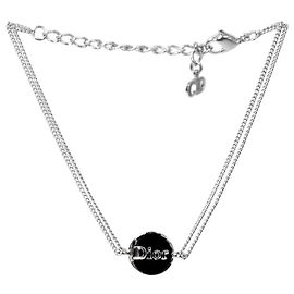Dior Pulsera de plata con moneda