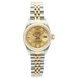 Rolex Orologio Combo Datejust After Diamond da Donna