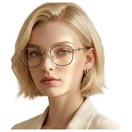 Occhiali Moncler Montatura Leggera Lusso Metallo Quadrata Windsor Rim
