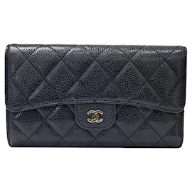 Chanel Caviar Long Wallet