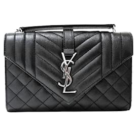 Saint Laurent Borsa a tracolla con catena Monogram