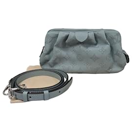 Louis Vuitton Borsa a tracolla mini Scala in pelle Mahina blu
