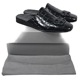 Mule Cozy BB Crocodile - Balenciaga