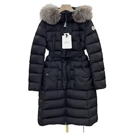 Moncler KHLOE Damen Daunenlangmantel Schwarz