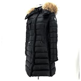Moncler Herminfur Damen Lang Daunenjacke