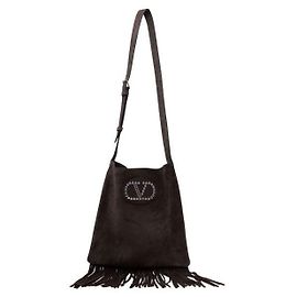 Valentino Borsa a tracolla in scamosciato Nellcot