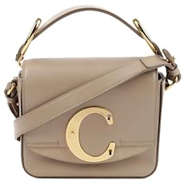 Borsa Tote e Borsa a Spalla PERSO in pelle grigia mini - Chloé