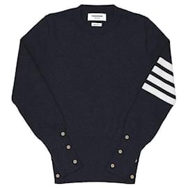 Gestreifter Strickpullover - Thom Browne