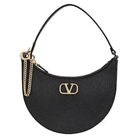 Borsa a tracolla hobo mini con logo Gancini - Valentino