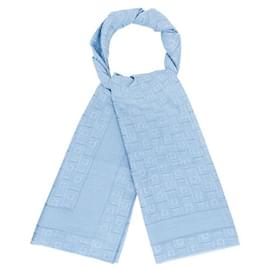 Salvatore Ferragamo Stola in jacquard monogramma Gancini in seta e lana da uomo