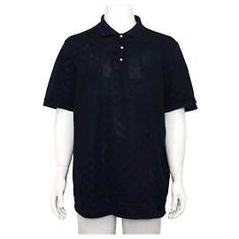 Louis Vuitton Camiseta de manga corta para hombre Damier Signature Polo