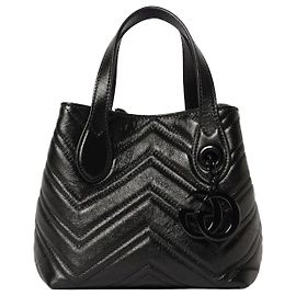 Gucci Bolsa Tote Pequena GG Marmont