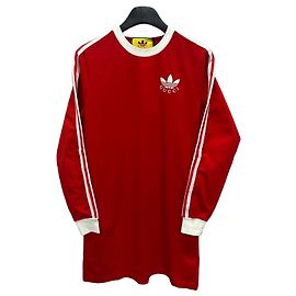 Abito t-shirt in jersey di cotone Gucci Adidas
