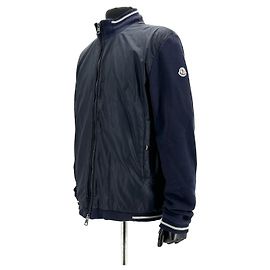 Moncler Herren Strickjacke mit Reißverschluss Windbreaker