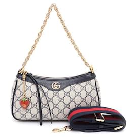 Gucci Borsa a tracolla e borsa a spalla GG Supreme Ophidia Small con catena dorata