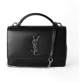 Monogram Sunset Chain Mini Crossbody Bag - Saint Laurent
