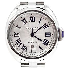 Clé de Cartier Uhr aus Stahl