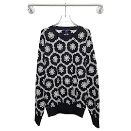 Strickpullover mit Black Angles Stickerei - Louis Vuitton