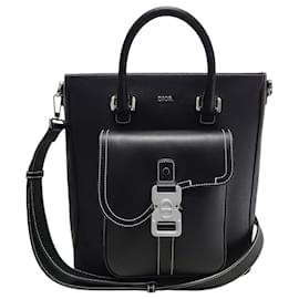 Dior Borsa Cabas Saddle in agnello nero a tracolla