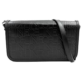 Céline Borsa a tracolla in pelle nera