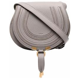 Mini Marcie Crossbody Cachemire Grigio - Chloé