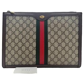 Gucci Ophidia Supreme Portfolio Clutch