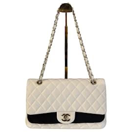 Chanel Borsa Flap Classica Media Bianca
