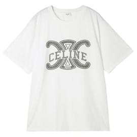Céline Men's Loose T-Shirt Cotton Jersey Black
