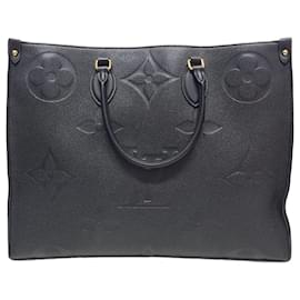Louis Vuitton Borsa Tote Onthego in monogramma Empreinte nero