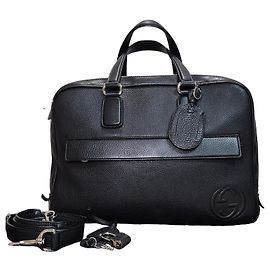 Gucci Interlocking Boston Aktentasche