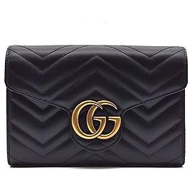 Gucci Borsa a tracolla GG Marmont Matelassé