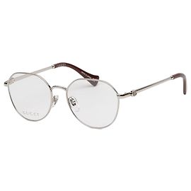 Gucci Gafas de metal plateado ligeras