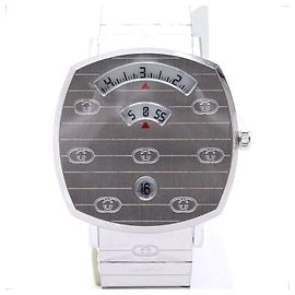 Gucci GRIP Metall-Quarz-Armbanduhr für Unisex