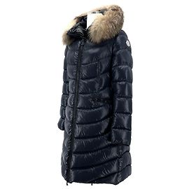 Moncler Apia Daunenjacke lang mit Fuchspelz
