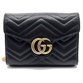 Gucci Borsa a tracolla Marmont Matelassé