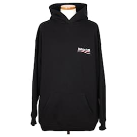 Kapuzenpullover mit Wave Logo Stickerei Neues Modell - Balenciaga