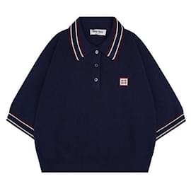 Polo-Pullover aus Wolle und Kaschmir - Miu Miu
