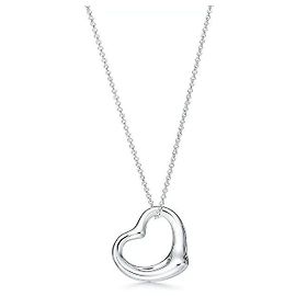 Tiffany & Co Pendente Open Heart in argento sterling