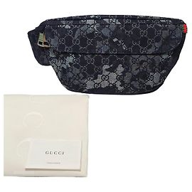 Gucci Borsa a tracolla grande in denim