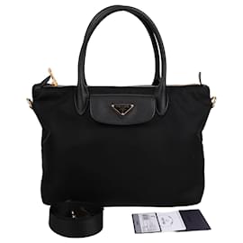 Tesuto Pocket Medium Shoulder Bag - Prada