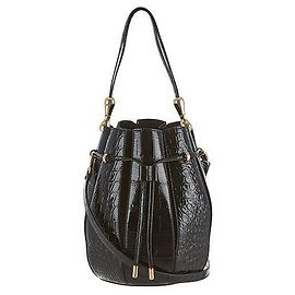 Salvatore Ferragamo Bolso bandolera tipo bucket de cocodrilo Tamaño Medium