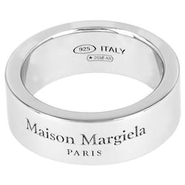 Anello in argento con logo inciso - Maison Martin Margiela