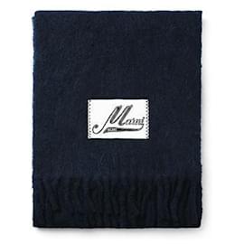 Sciarpa in alpaca da donna con patch con logo - Marni
