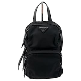 Prada Zaino a tracolla con logo Triangle in Re-Nylon